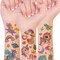 Wrapables Waterproof Glitter Temporary Tattoos, Birthday Party Favors and Supplies, Goodie Bag Fillers, 12 Sheets Unicorns